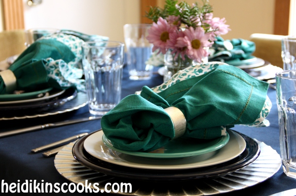 Everyday Table Setting_Cobalt Turquoise Fiestaware 3_heidikinscooks_Jan 2014